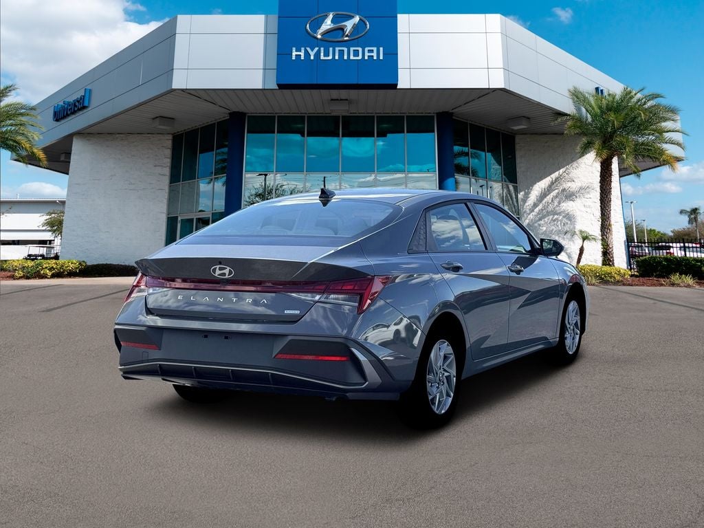 2026 Hyundai Elantra Hybrid Blue