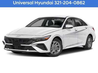 2026 Hyundai Elantra Hybrid Blue