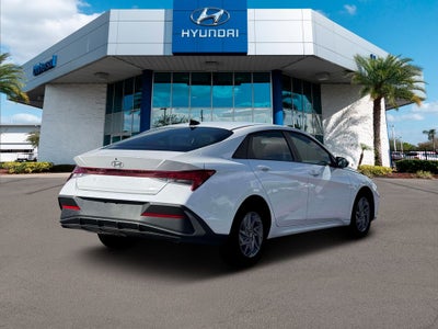 2026 Hyundai Elantra Hybrid Blue