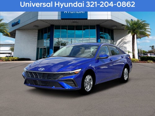 2026 Hyundai Elantra Hybrid Blue