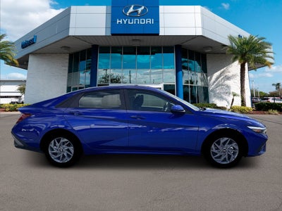 2026 Hyundai Elantra Hybrid Blue