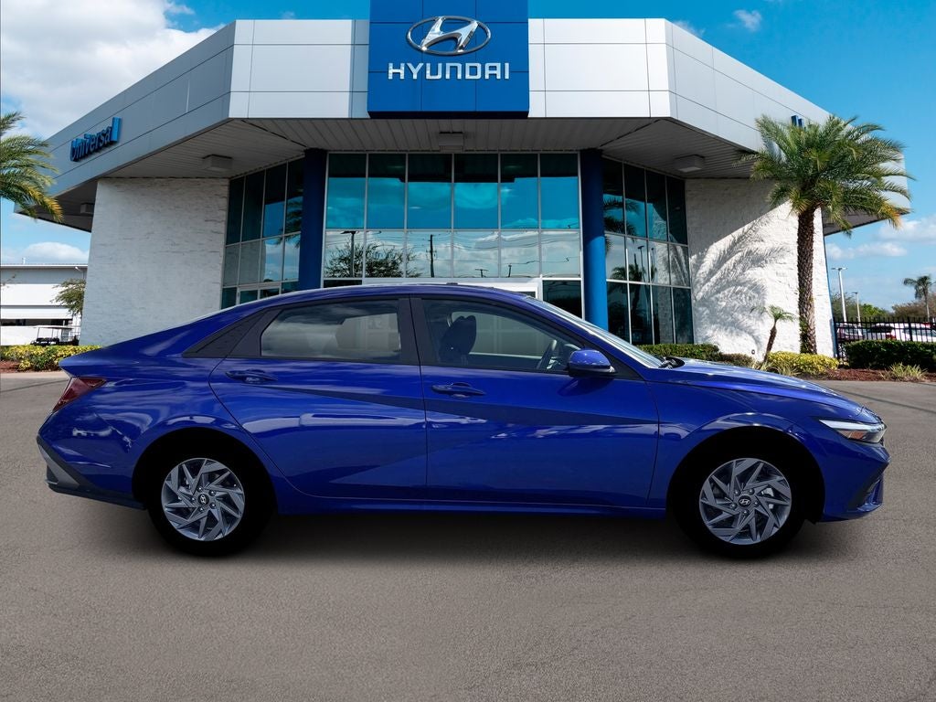 2026 Hyundai Elantra Hybrid Blue