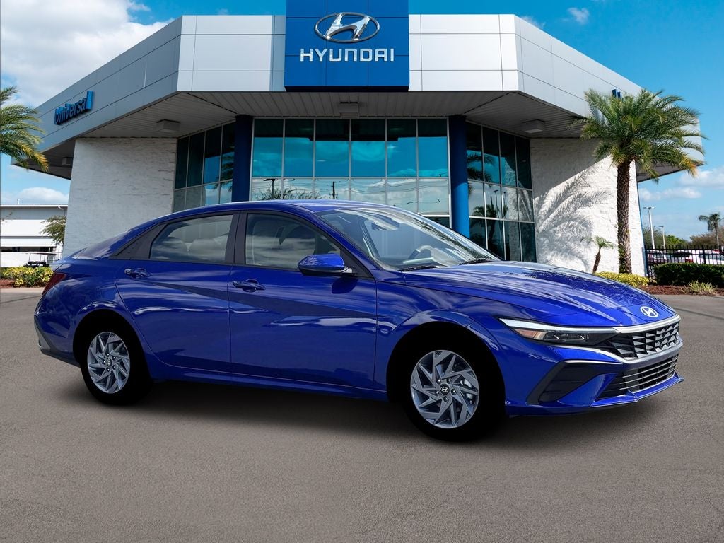 2026 Hyundai Elantra Hybrid Blue