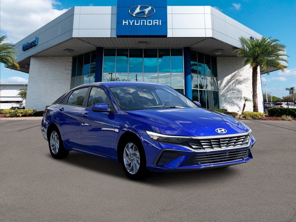 2026 Hyundai Elantra Hybrid Blue