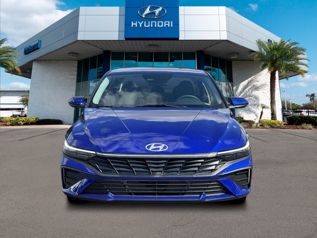2026 Hyundai Elantra Hybrid Blue