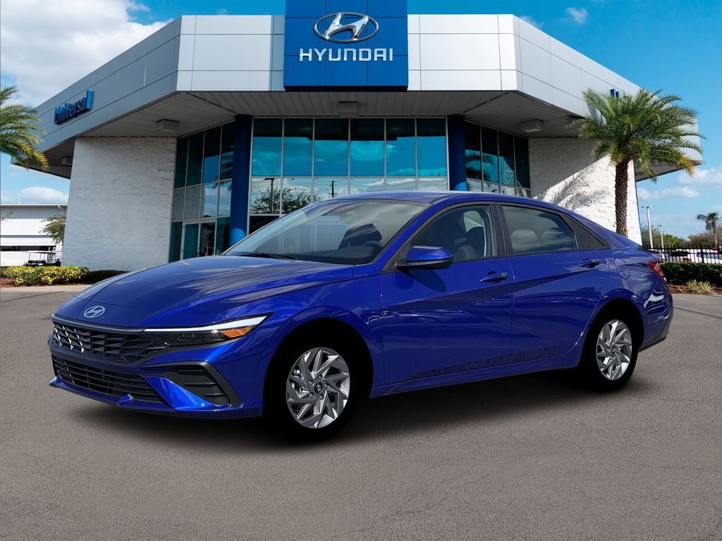 2026 Hyundai Elantra Hybrid Blue