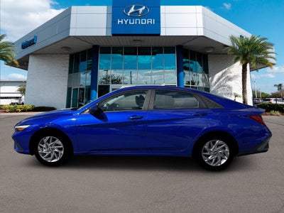 2026 Hyundai Elantra Hybrid Blue