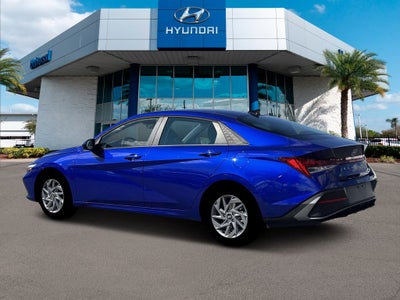 2026 Hyundai Elantra Hybrid Blue