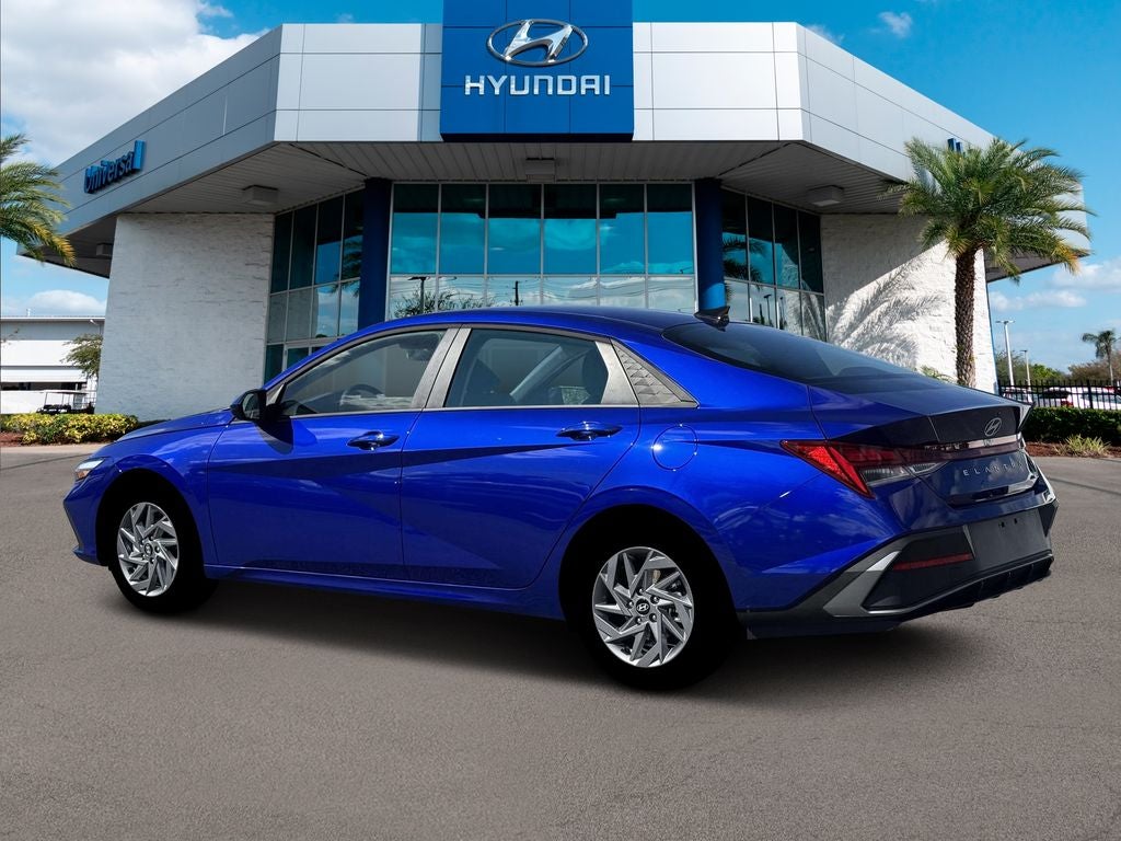 2026 Hyundai Elantra Hybrid Blue