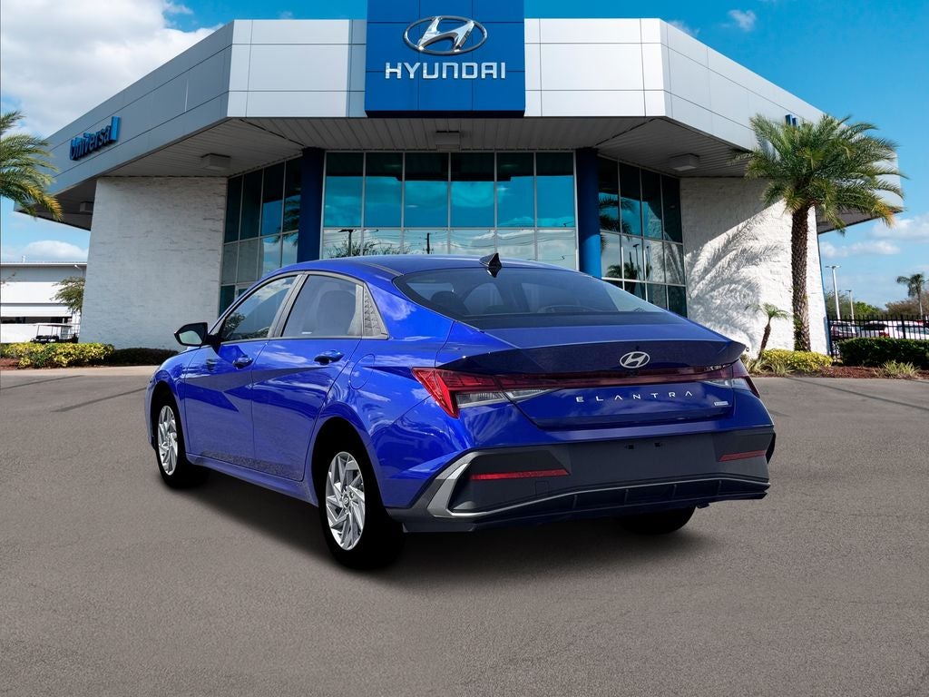 2026 Hyundai Elantra Hybrid Blue