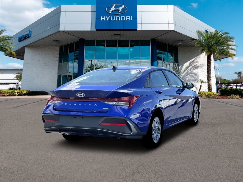 2026 Hyundai Elantra Hybrid Blue