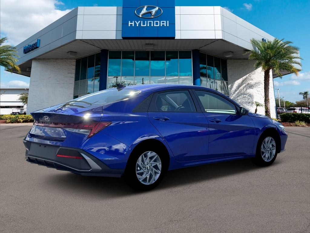 2026 Hyundai Elantra Hybrid Blue