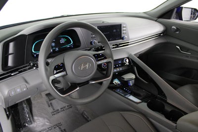 2026 Hyundai Elantra Hybrid Blue