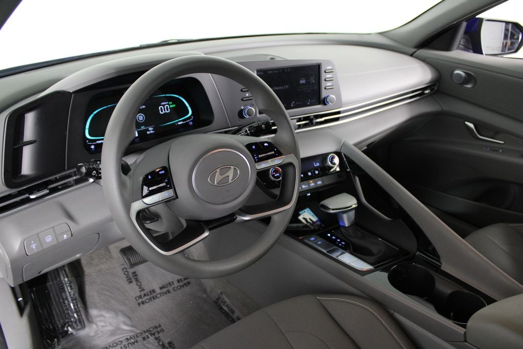 2026 Hyundai Elantra Hybrid Blue