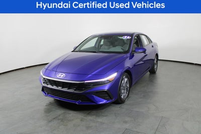 2026 Hyundai Elantra Hybrid Blue