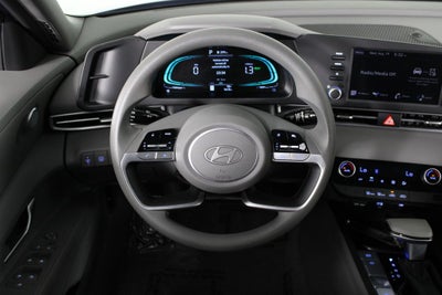 2026 Hyundai Elantra Hybrid Blue