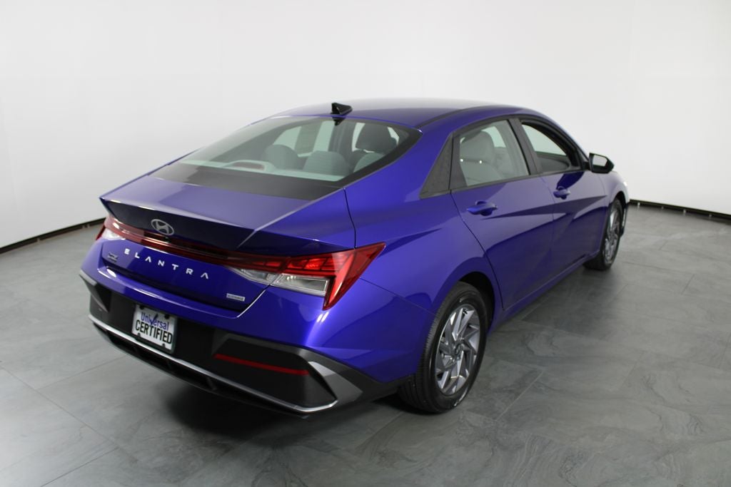 2026 Hyundai Elantra Hybrid Blue