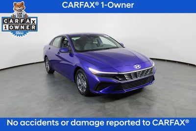 2026 Hyundai Elantra Hybrid Blue