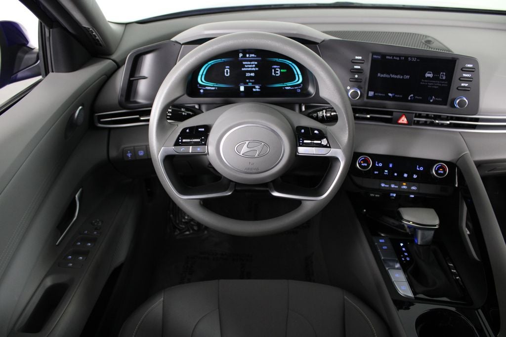 2026 Hyundai Elantra Hybrid Blue