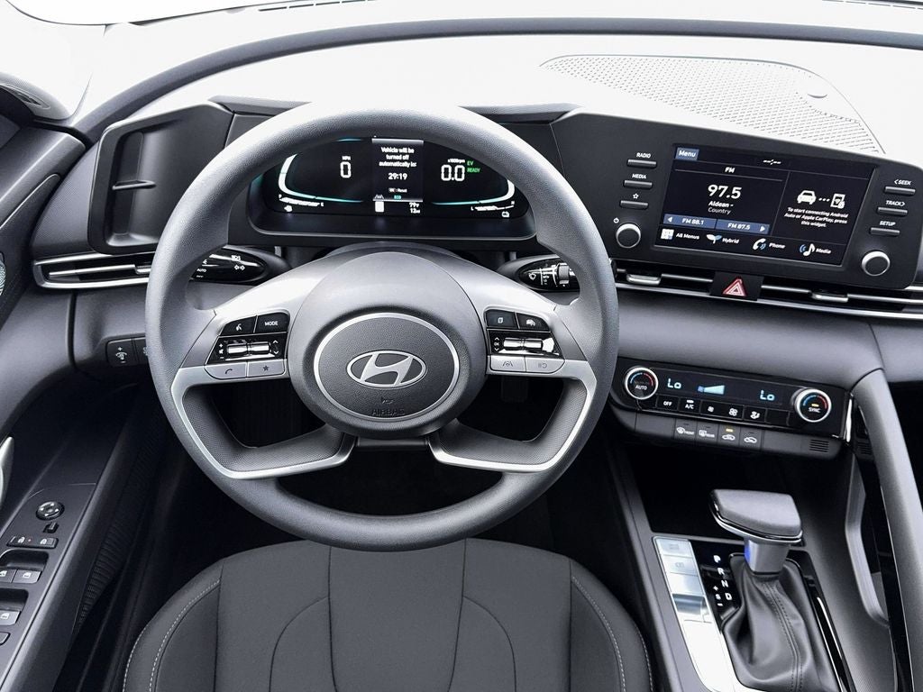 2026 Hyundai Elantra Hybrid Blue