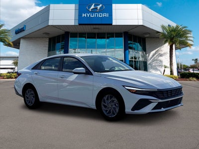 2026 Hyundai Elantra Hybrid Blue