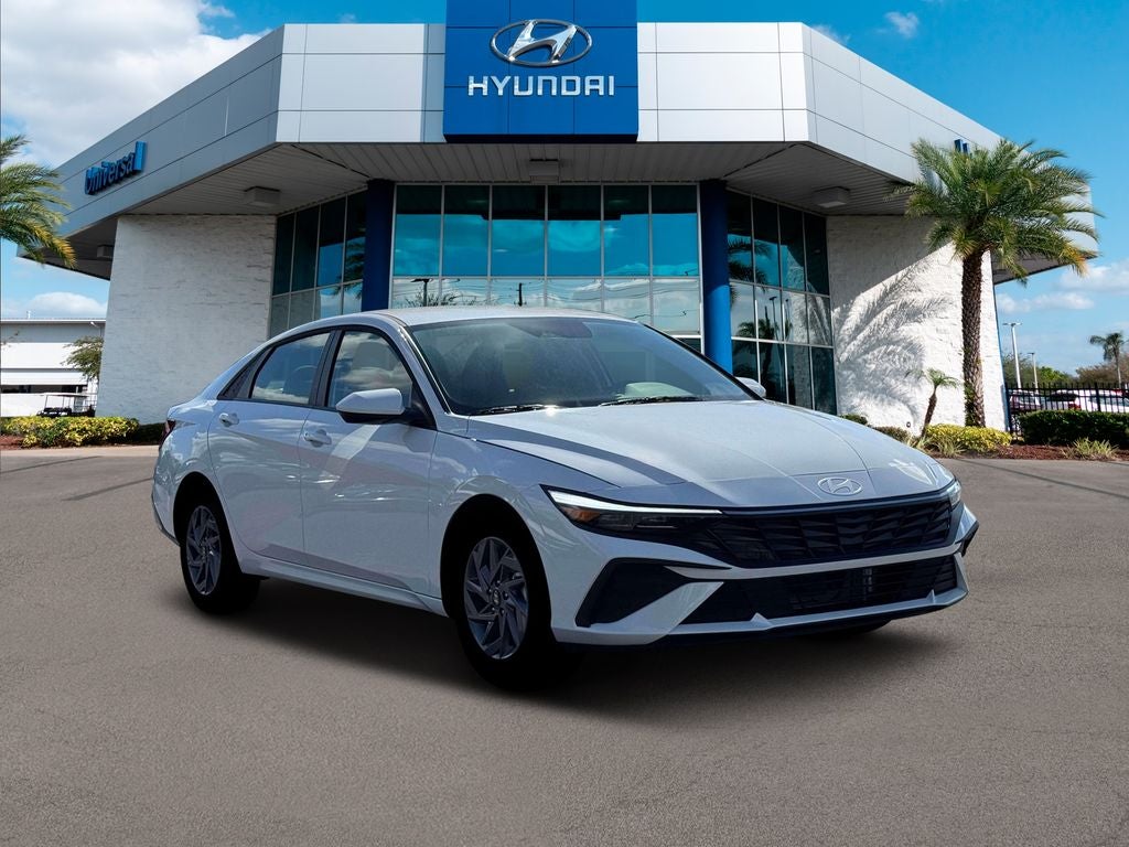 2026 Hyundai Elantra Hybrid Blue