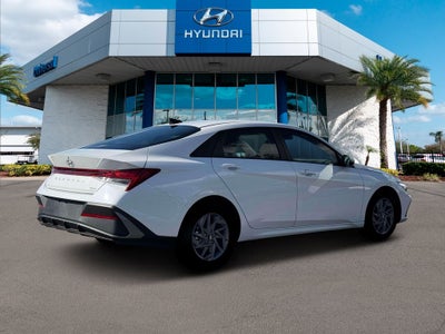 2026 Hyundai Elantra Hybrid Blue