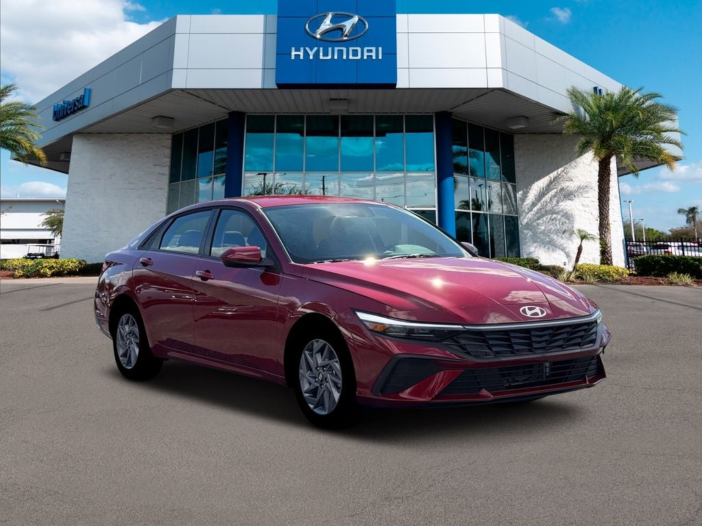 2026 Hyundai Elantra Hybrid Blue