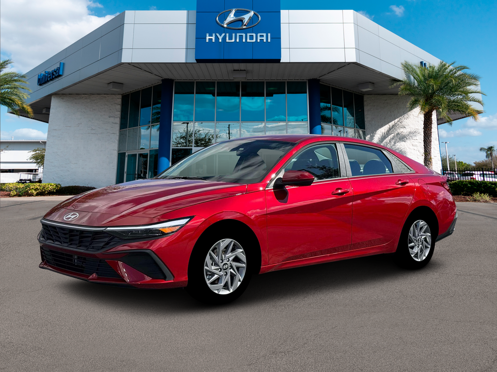 2026 Hyundai Elantra Hybrid Blue