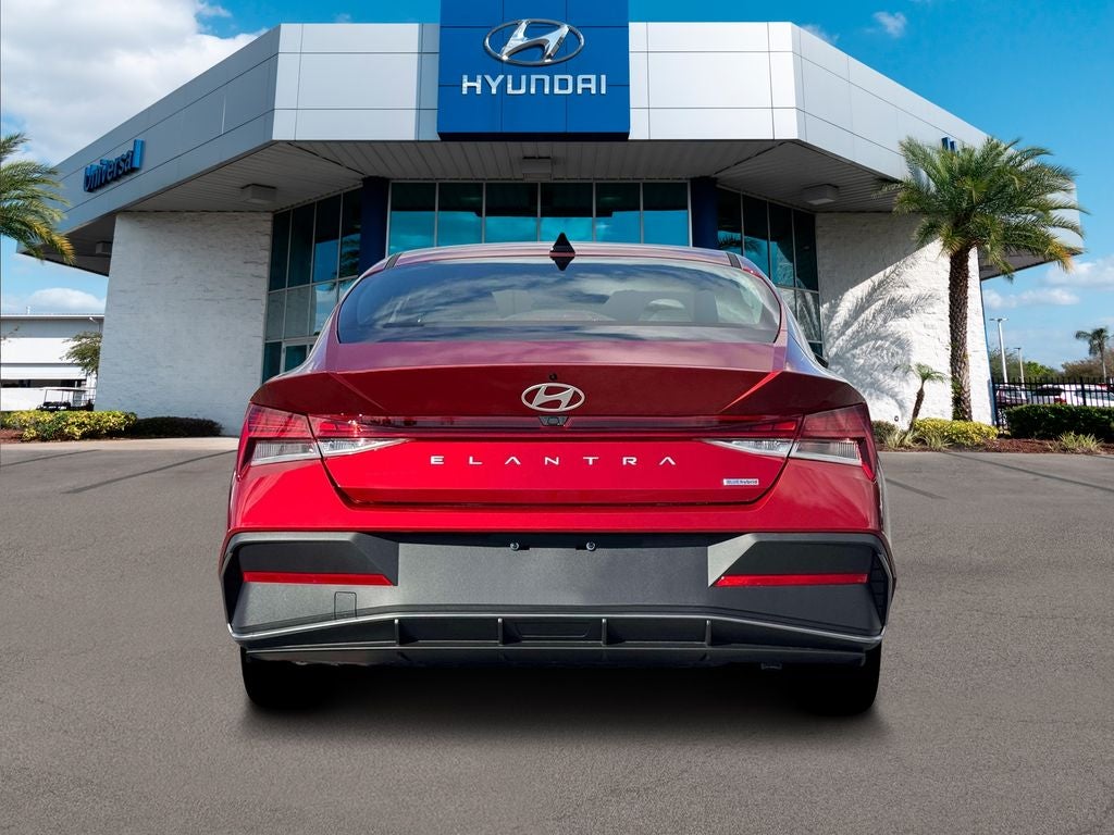 2026 Hyundai Elantra Hybrid Blue