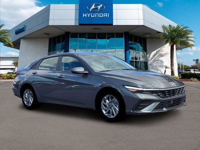 2026 Hyundai Elantra Hybrid Blue