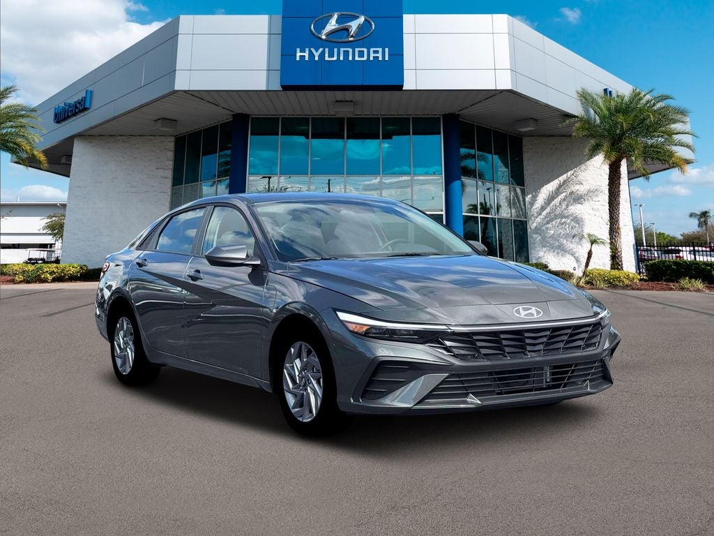 2026 Hyundai Elantra Hybrid Blue