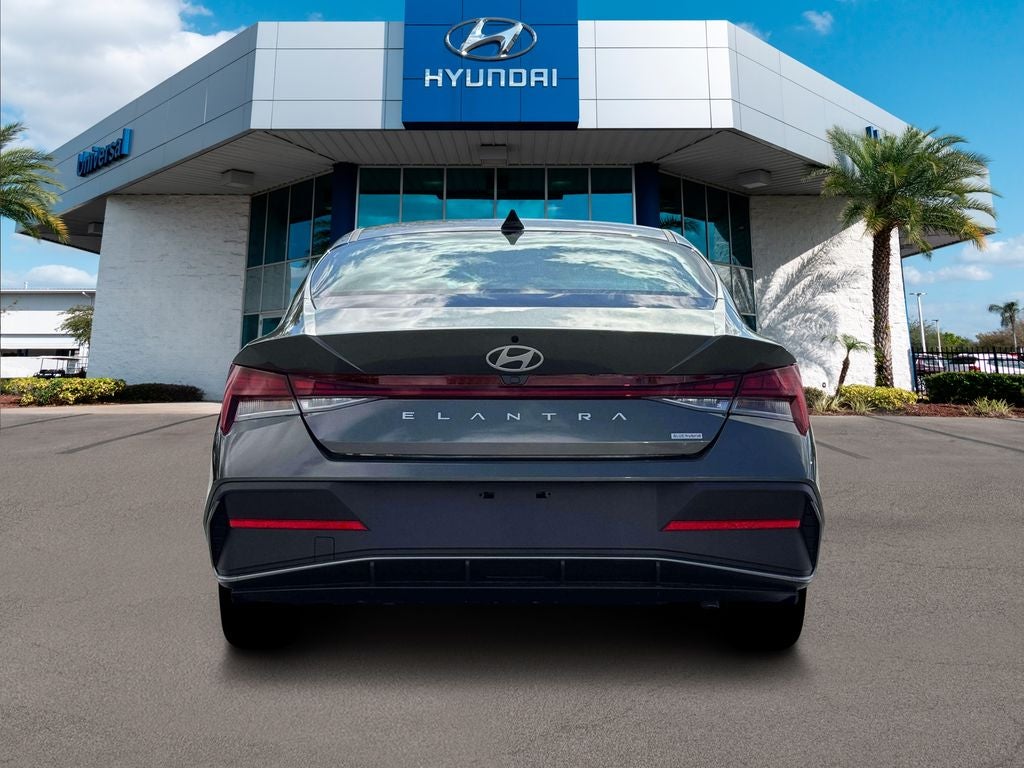 2026 Hyundai Elantra Hybrid Blue
