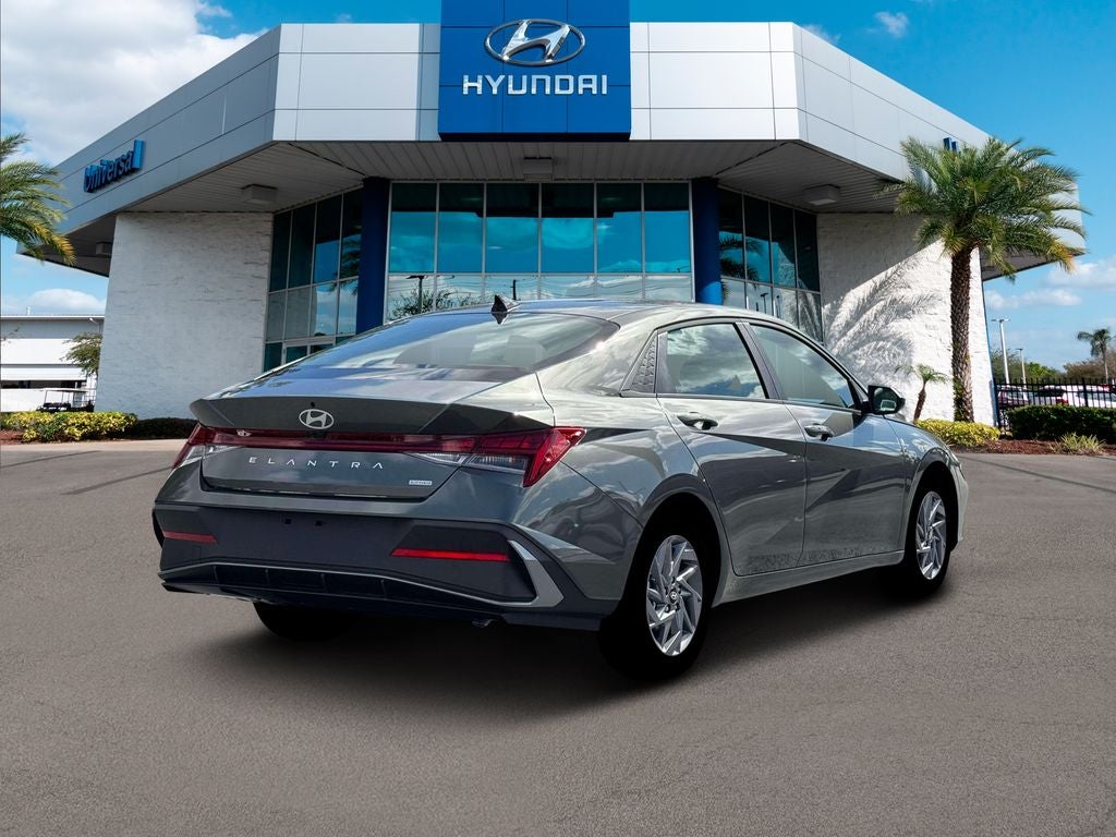 2026 Hyundai Elantra Hybrid Blue