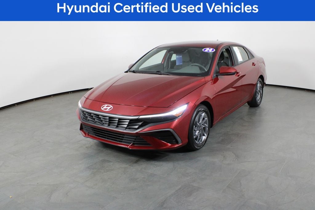 2024 Hyundai Elantra Hybrid Blue