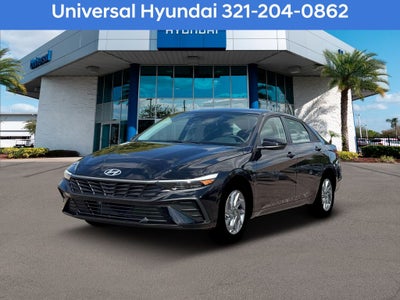 2026 Hyundai Elantra Hybrid Blue