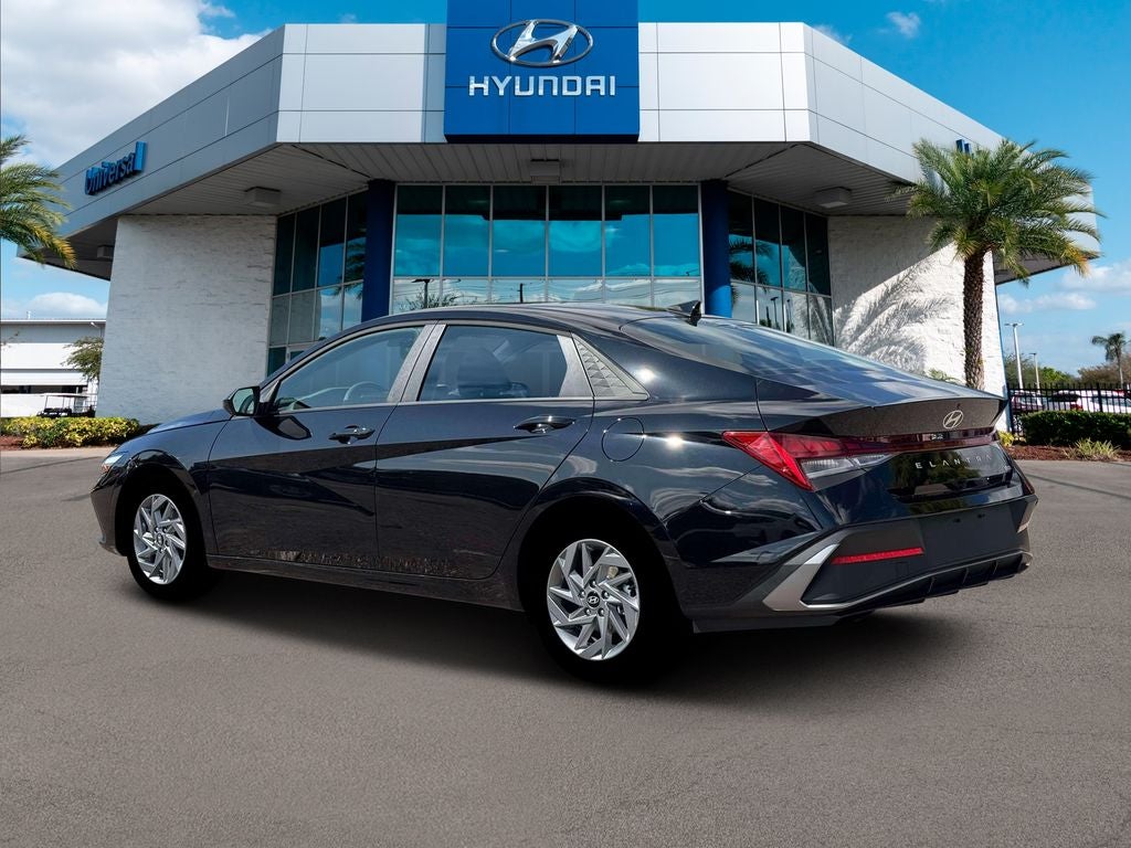 2026 Hyundai Elantra Hybrid Blue