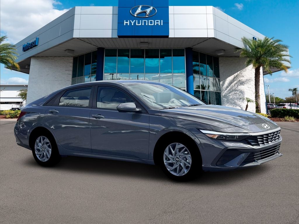 2026 Hyundai Elantra Hybrid Blue