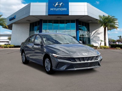 2026 Hyundai Elantra Hybrid Blue