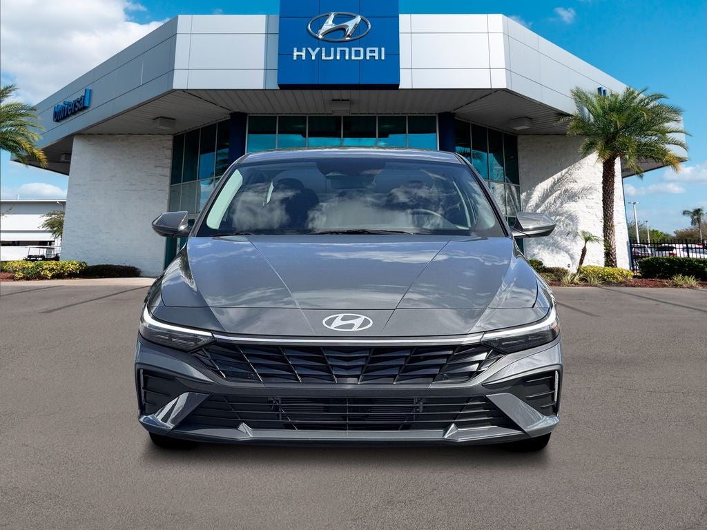2026 Hyundai Elantra Hybrid Blue