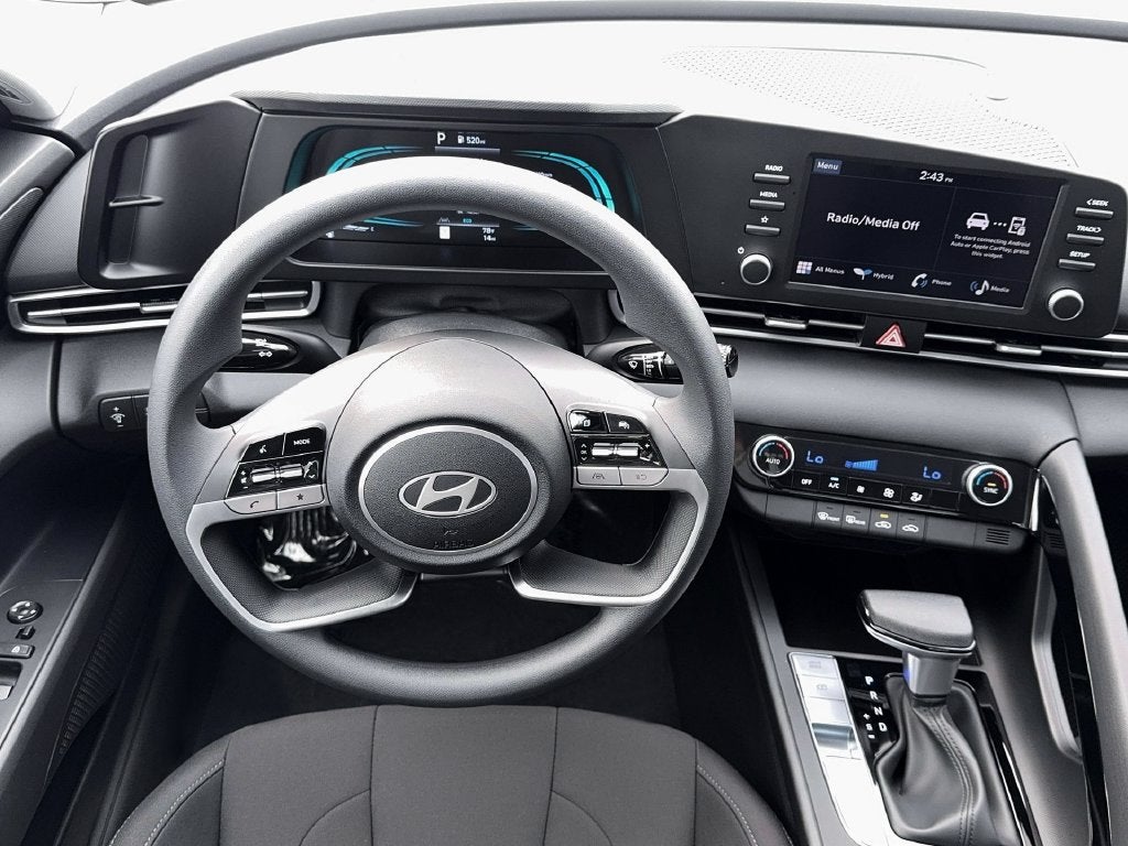 2026 Hyundai Elantra Hybrid Blue
