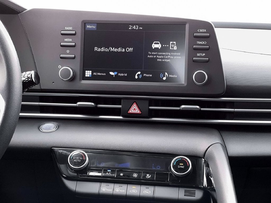 2026 Hyundai Elantra Hybrid Blue