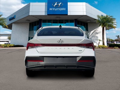 2026 Hyundai Elantra Hybrid Blue
