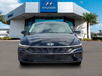 2026 Hyundai Elantra Hybrid Blue