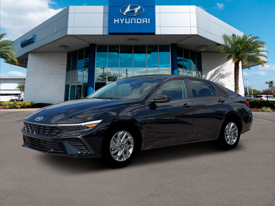 2026 Hyundai Elantra Hybrid Blue