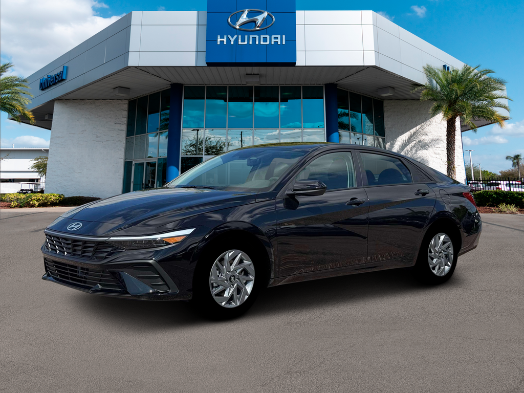 2026 Hyundai Elantra Hybrid Blue