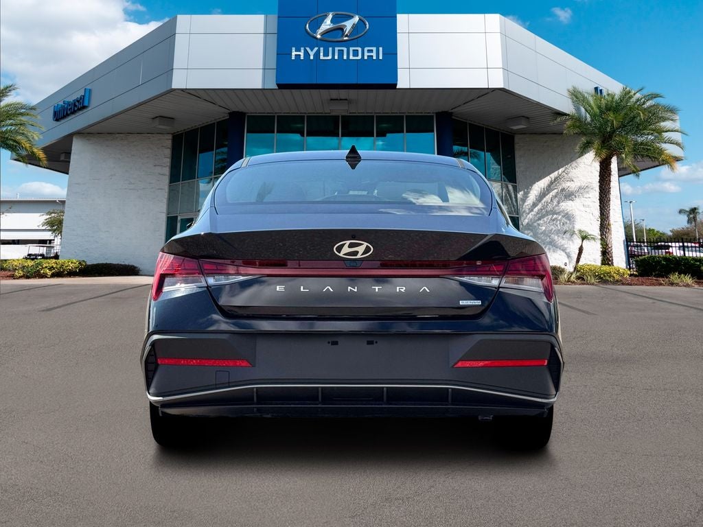 2026 Hyundai Elantra Hybrid Blue