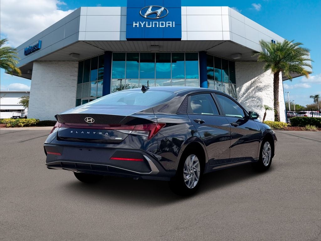 2026 Hyundai Elantra Hybrid Blue