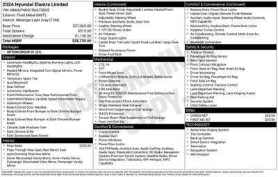 2024 Hyundai Elantra Limited