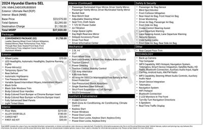 2024 Hyundai Elantra SEL